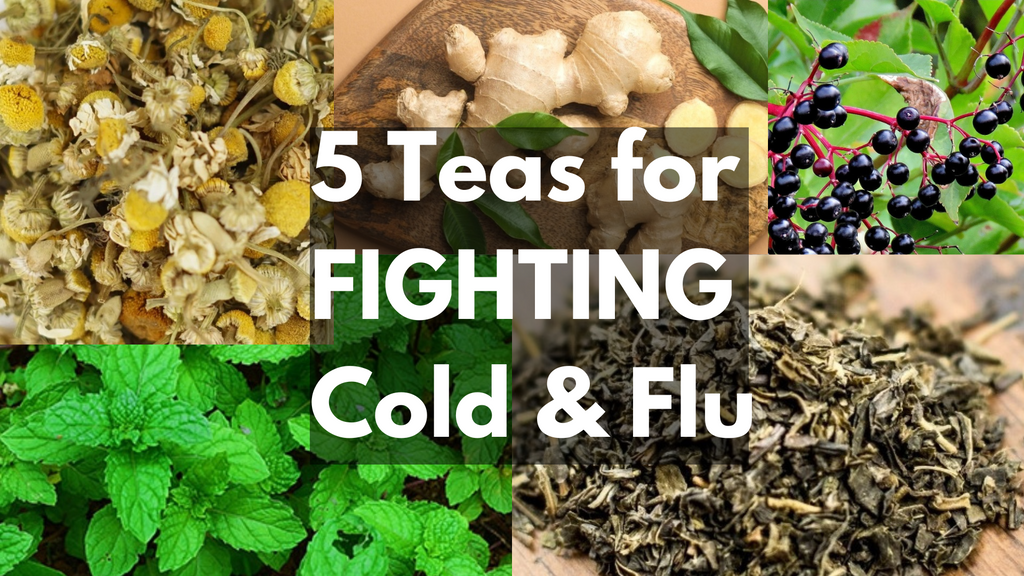 5 Teas to Soothe Your Soul and Combat Cold & Flu